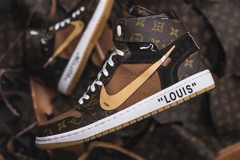 nike air jordans x louis vuitton collab|louis vuitton nike price.